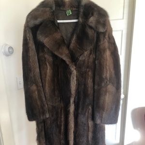 Vintage Mink Fur Coat